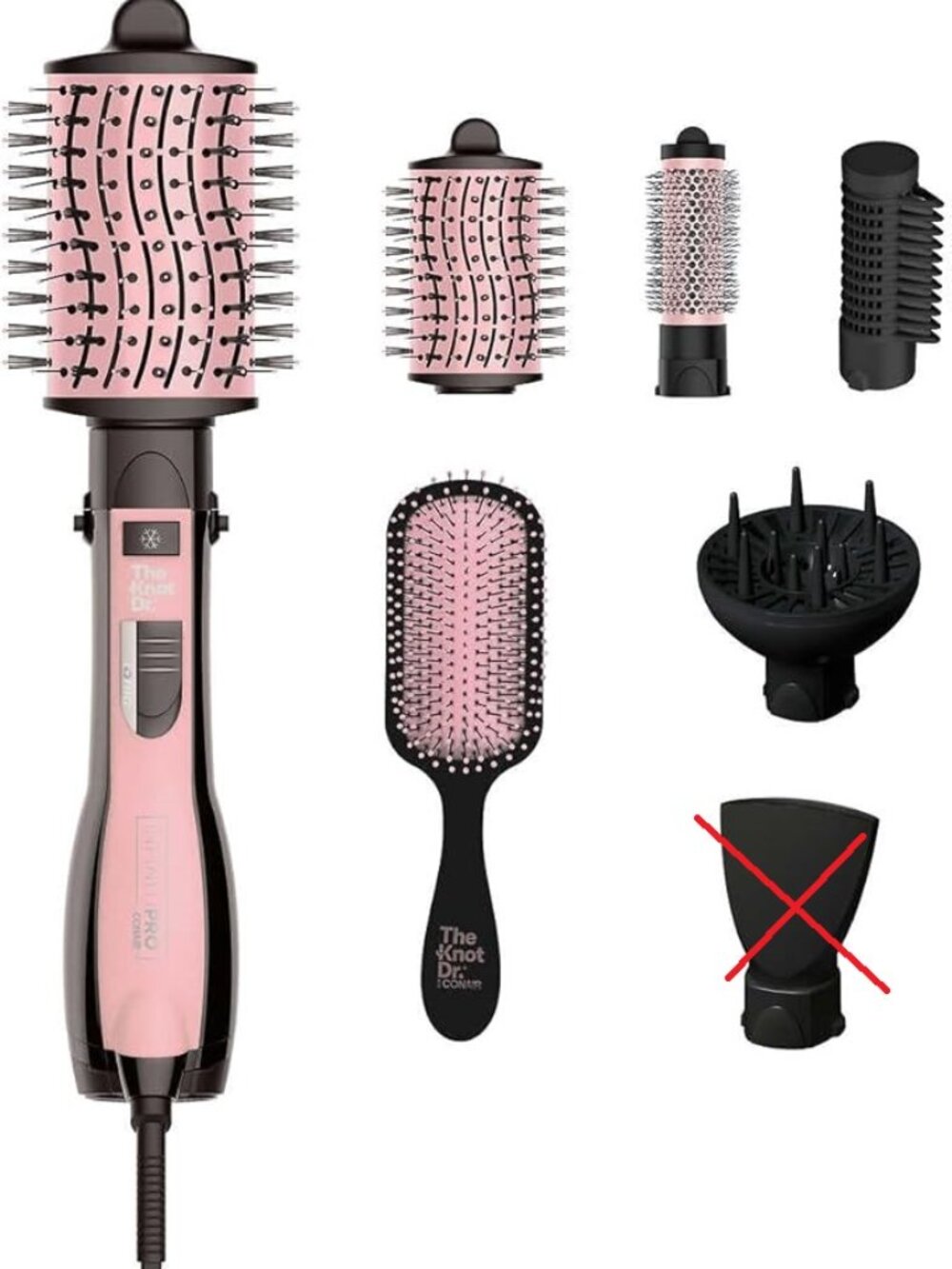 conair infiniti pro the knot doctor styling set - 6 pieces